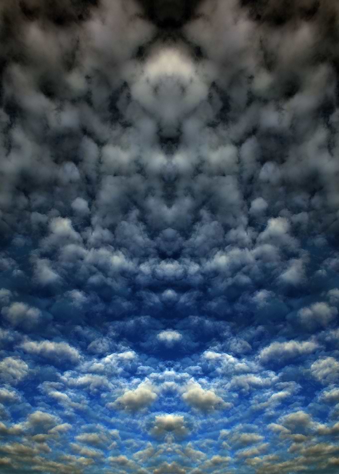 Psychedelic colorful skies