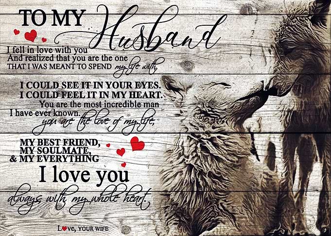 To my Husband