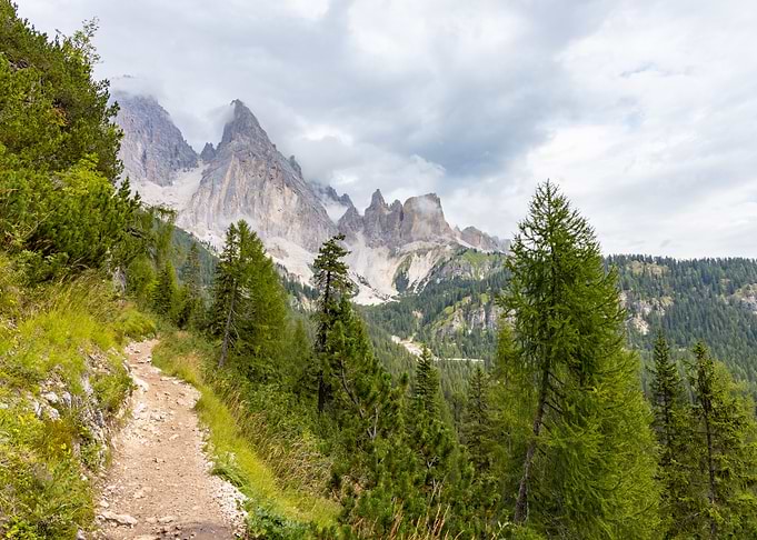Dolomites near Cortina