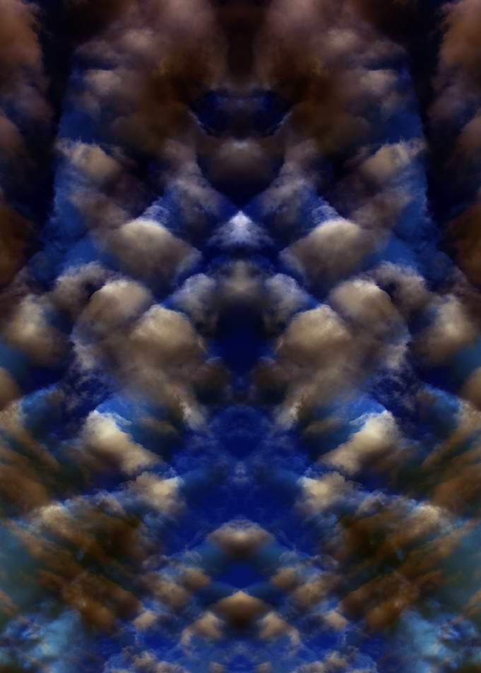 Psychedelic colorful skies