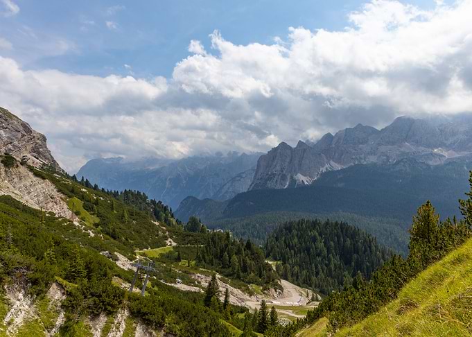 Dolomites near Cortina