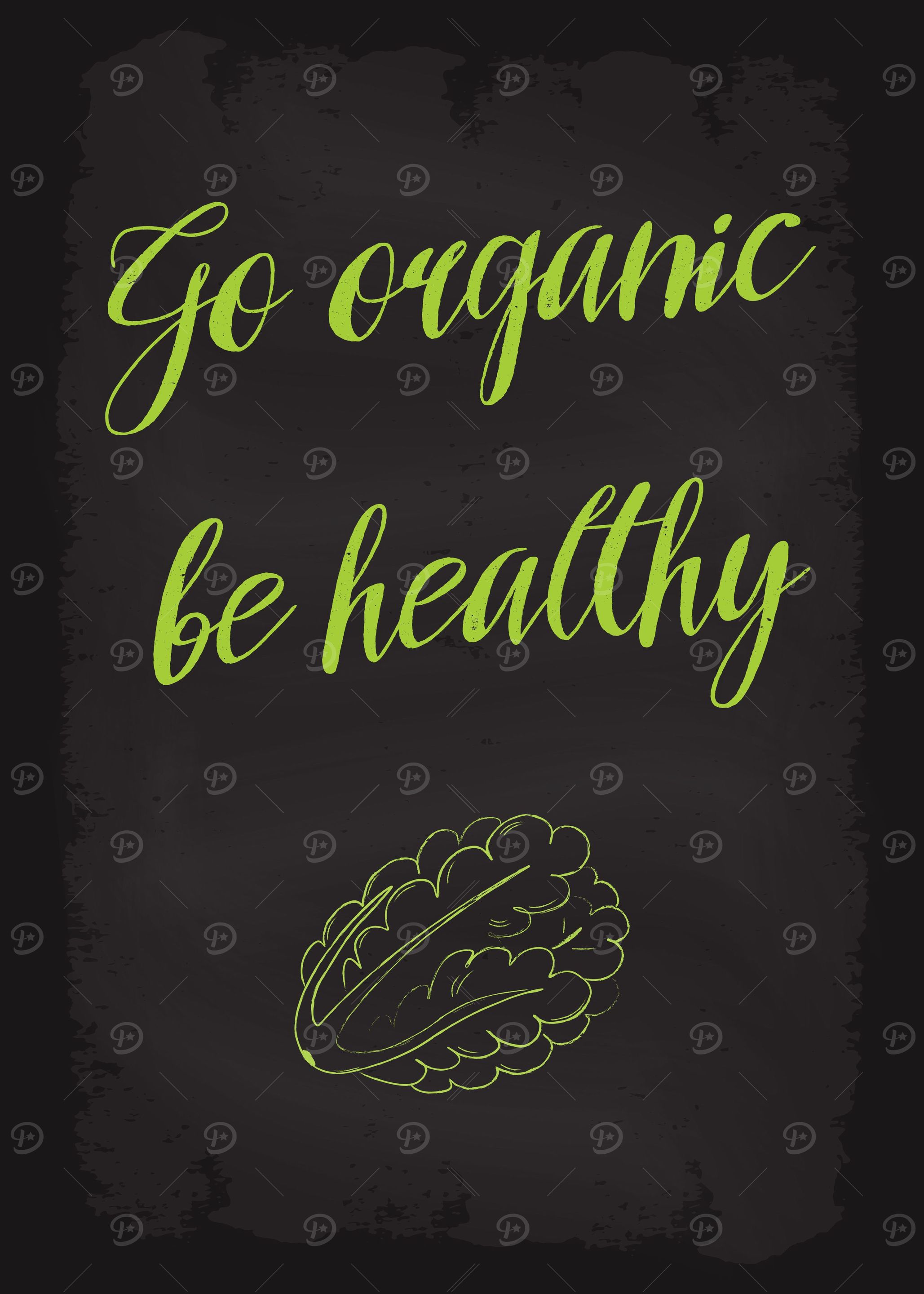 Go organic be healthy
