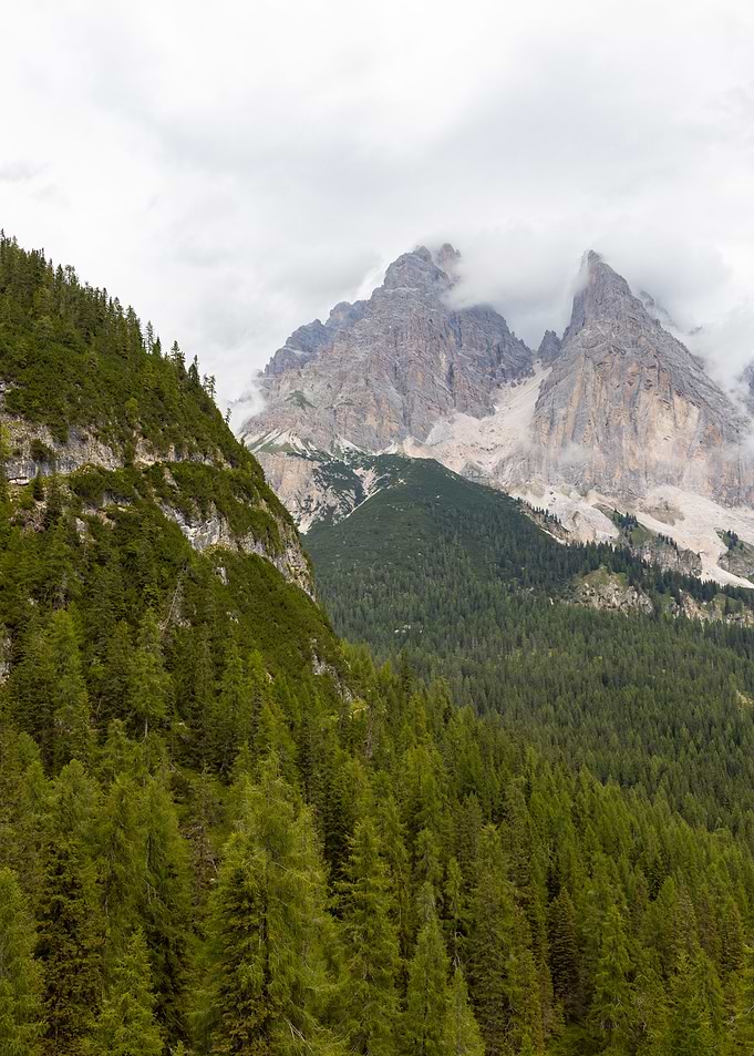 Dolomites near Cortina