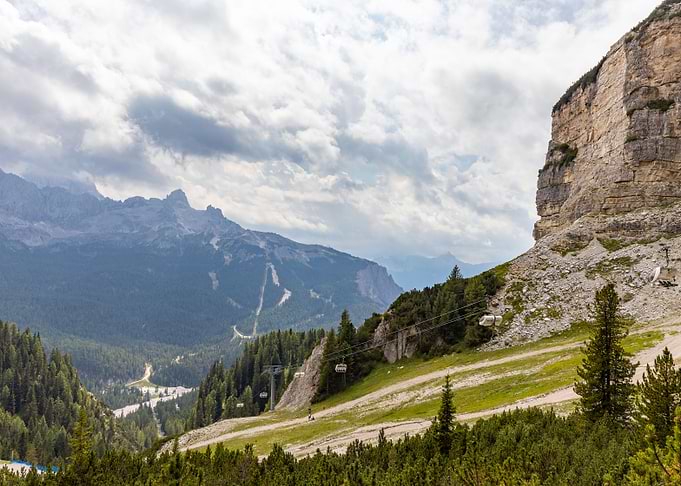 Dolomites near Cortina