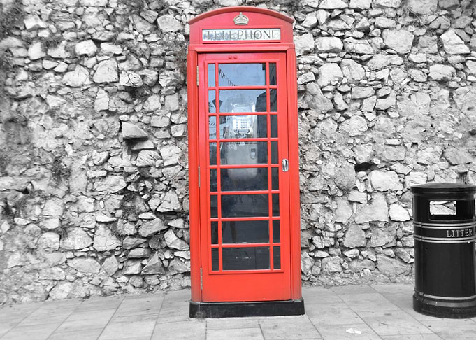 Telephone box london