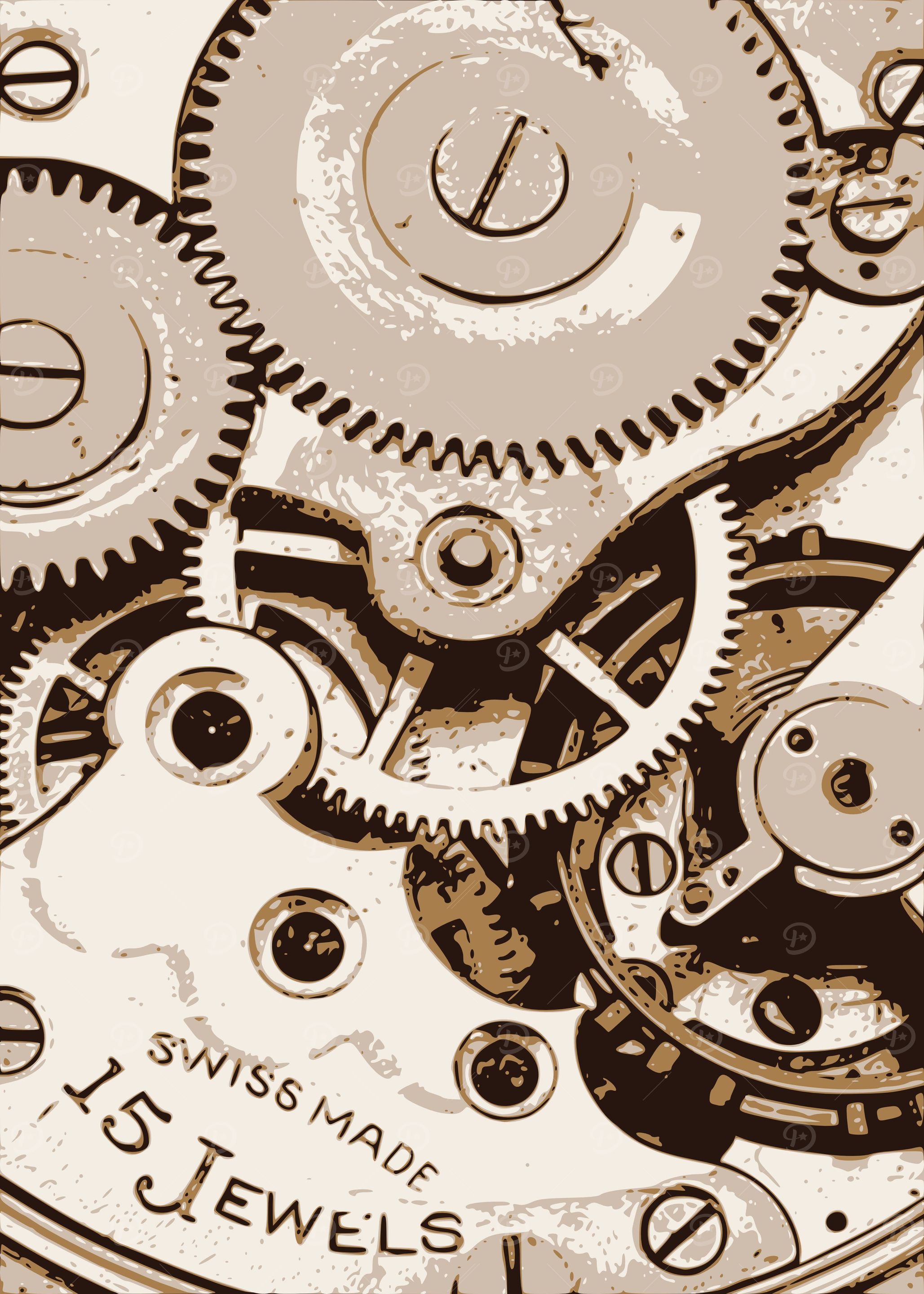 Swiss Pocket Watch