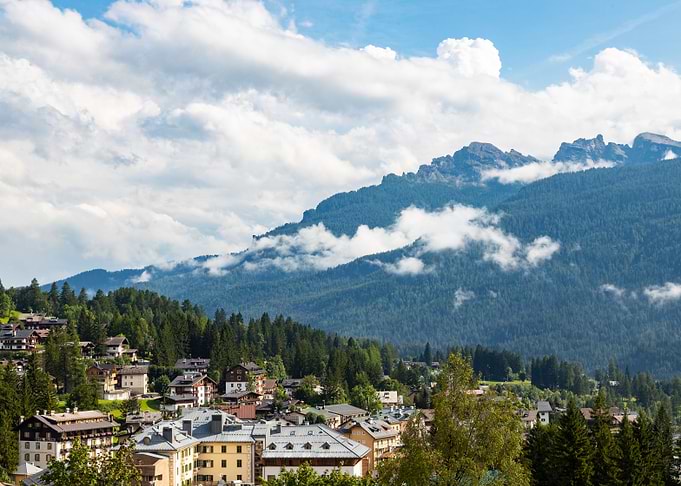 Dolomites near Cortina