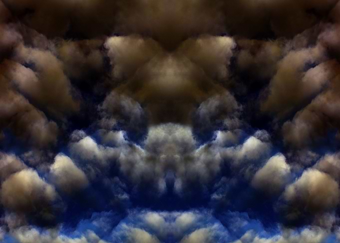 Psychedelic colorful skies