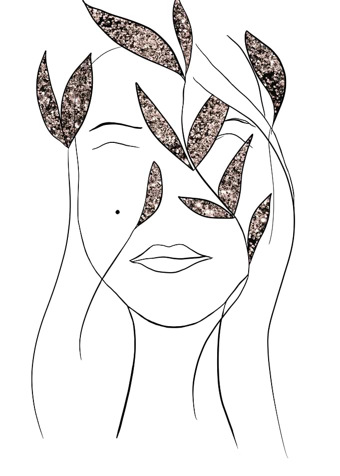 Glitter Lady 2