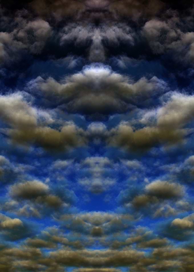 Psychedelic colorful skies