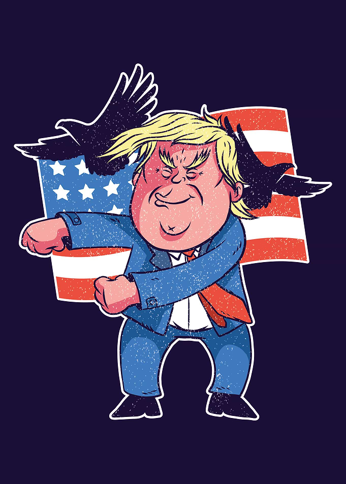 Dancing trump