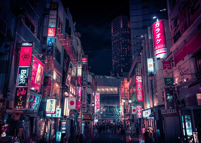 Shibuya night walk v2