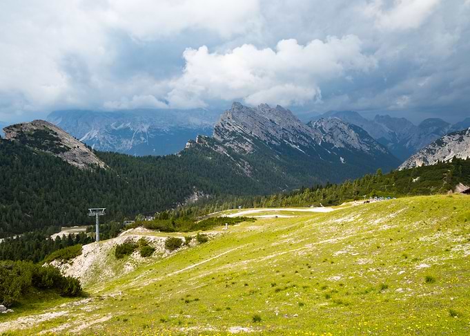 Dolomites near Cortina