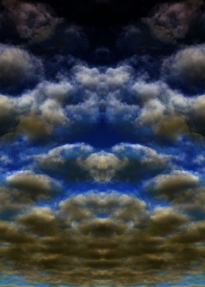 Psychedelic colorful skies