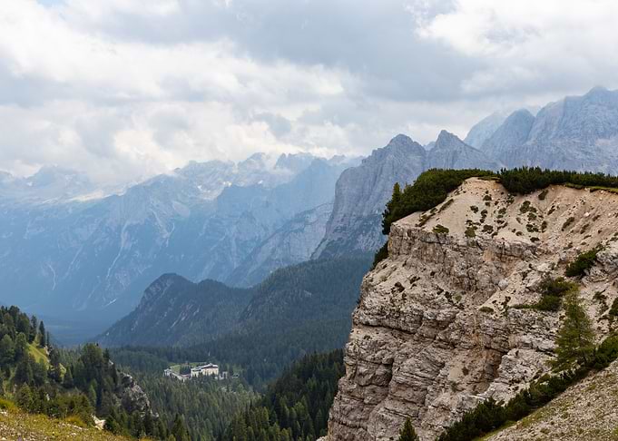 Dolomites near Cortina