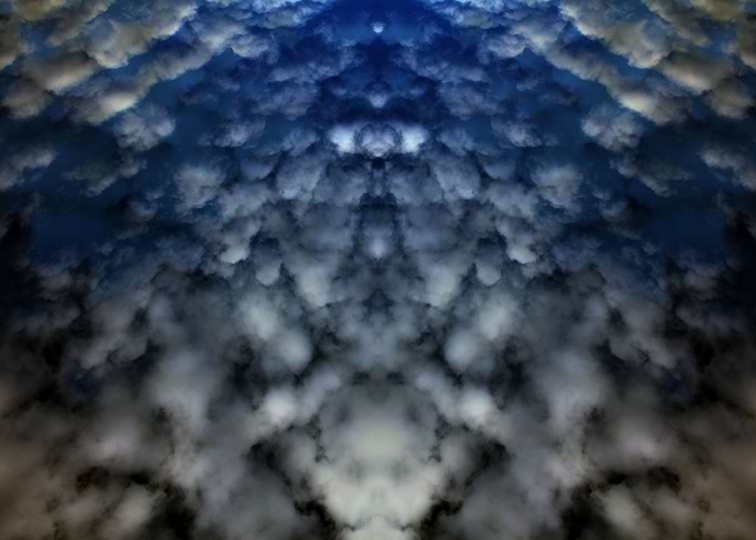 Psychedelic colorful skies