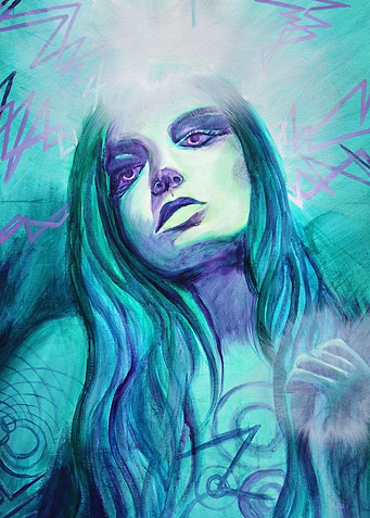 The Blue Shamaness