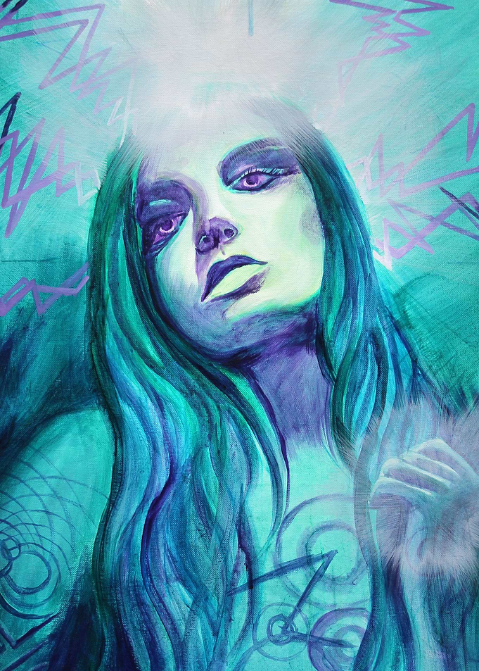 The Blue Shamaness