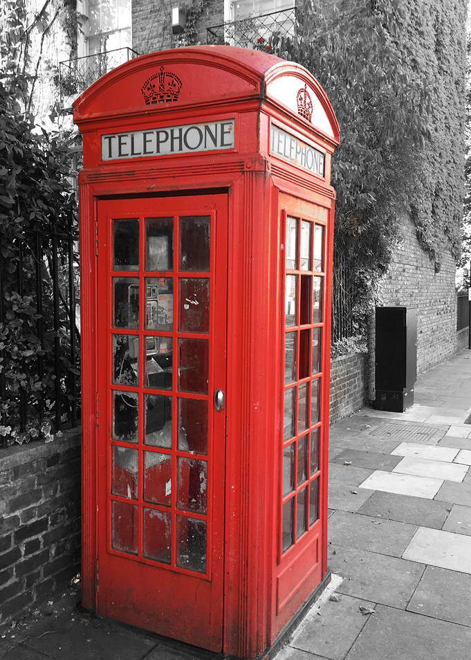Telephone grey