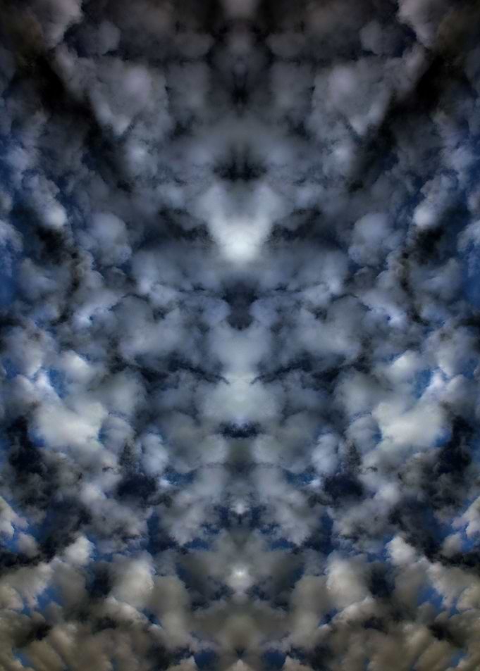 Psychedelic colorful skies
