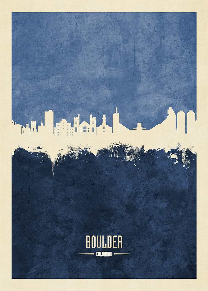 Boulder Skyline Colorado