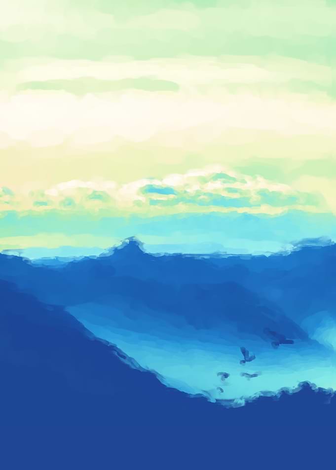 Daybreak painting