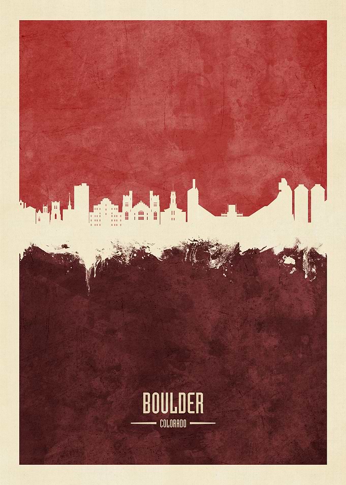 Boulder Skyline Colorado