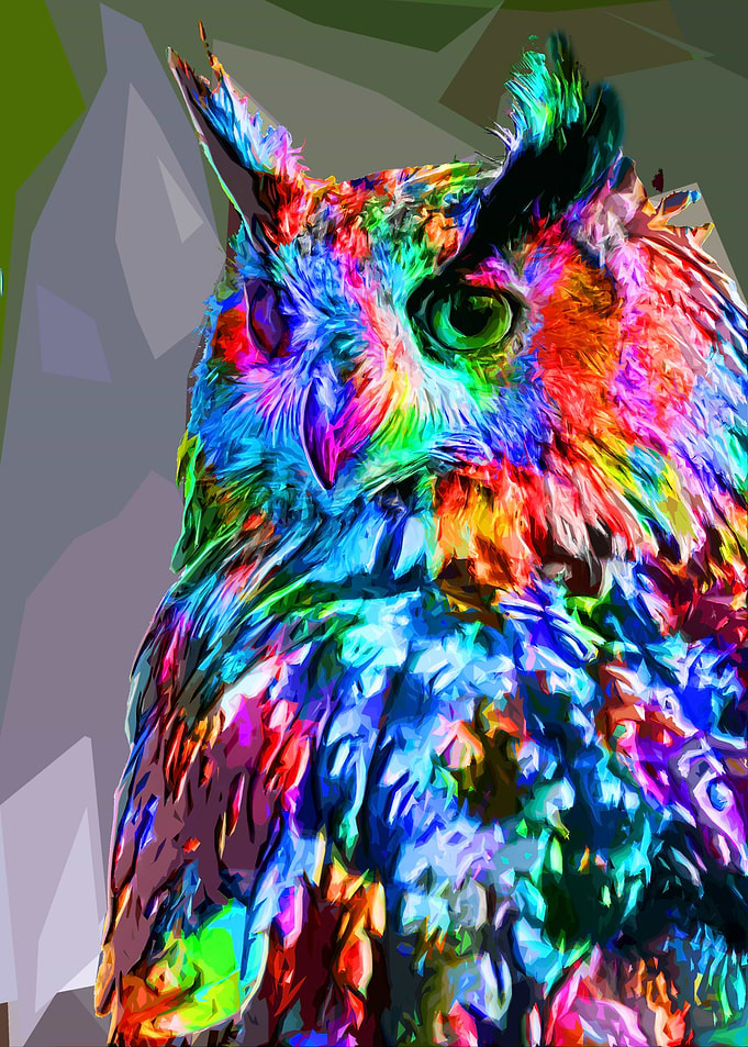 Owls in the artwork 26