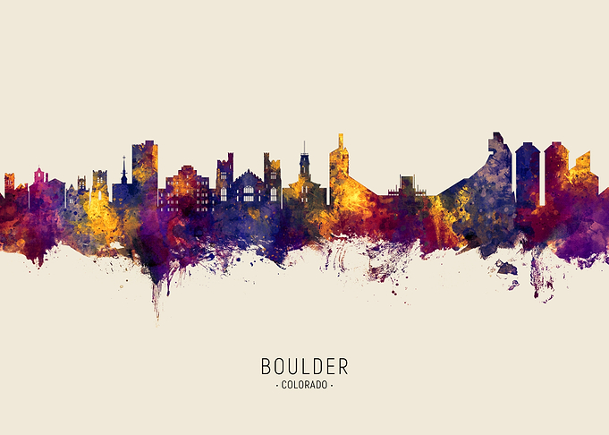 Boulder Skyline Colorado