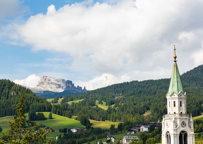 Dolomites near Cortina