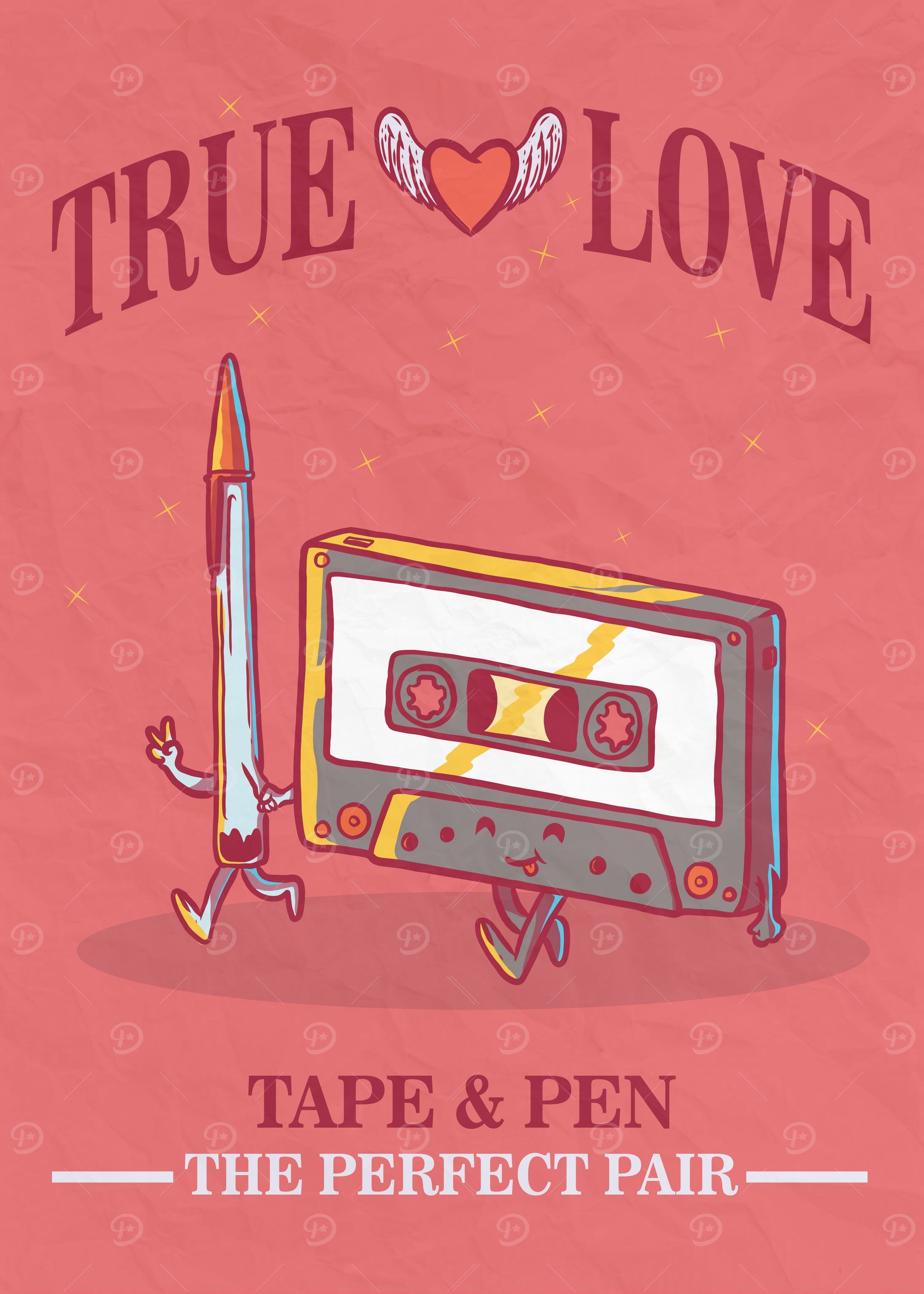 Tape and Pen