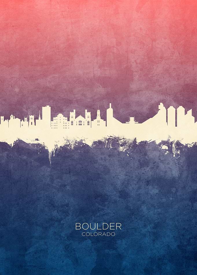 Boulder Skyline Colorado