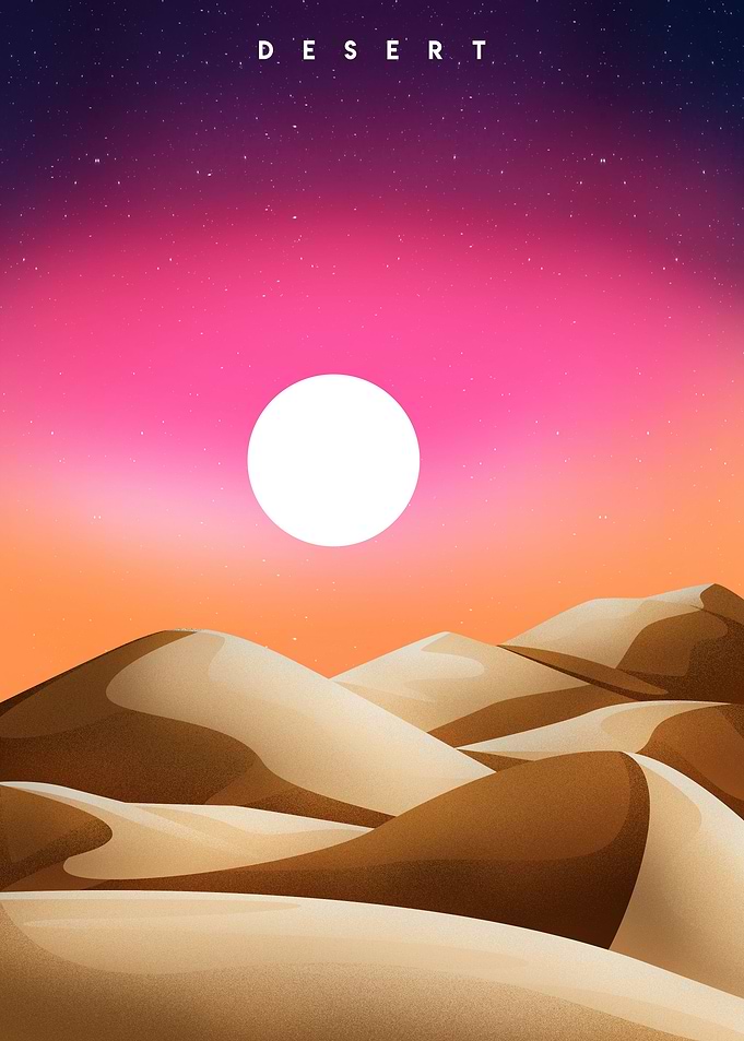 The Majestic Desert