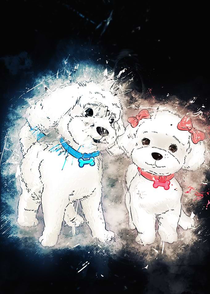couple of dog galaxy