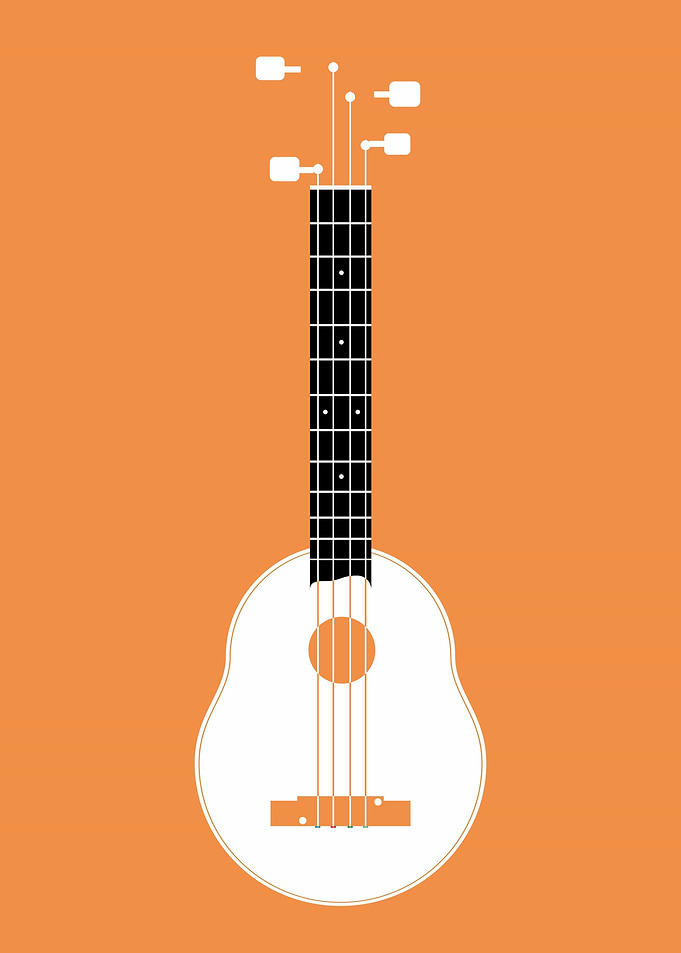 Ukulele illustration