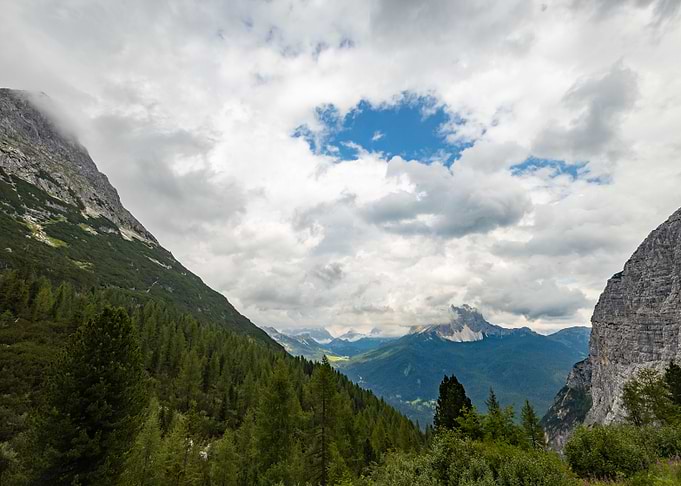 Dolomites near Cortina