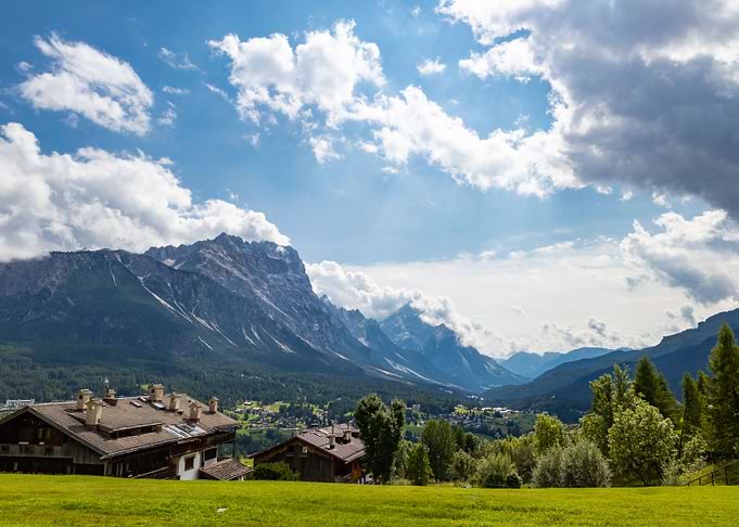 Dolomites near Cortina