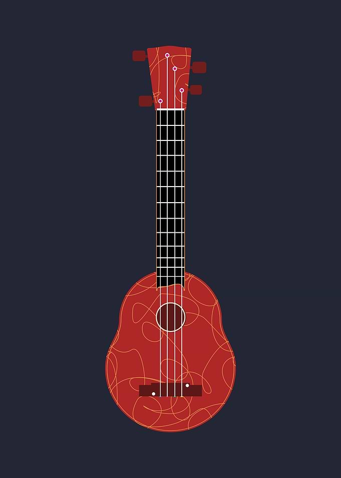Ukulele illustration