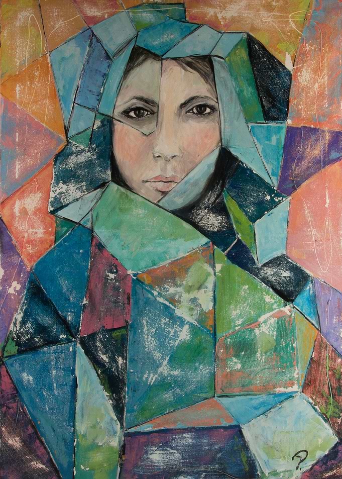 Women in crystal