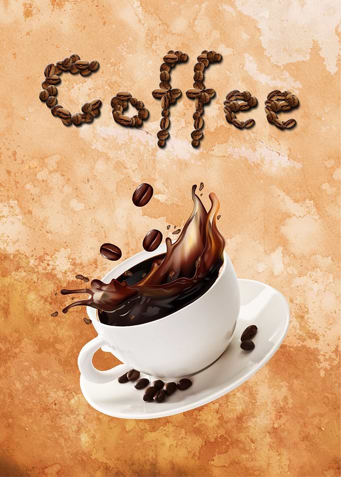 Coffee Cup Splash