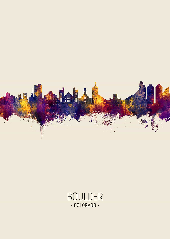 Boulder Skyline Colorado