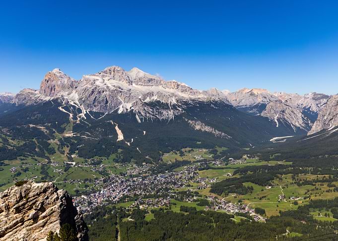 Dolomites near Cortina