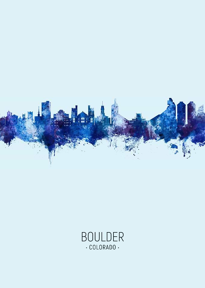 Boulder Skyline Colorado
