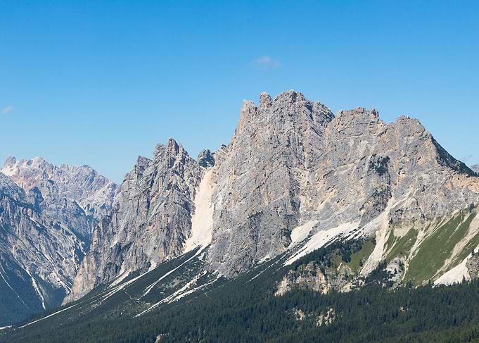 Dolomites near Cortina