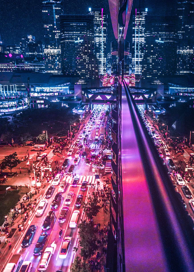 Neon City Lights