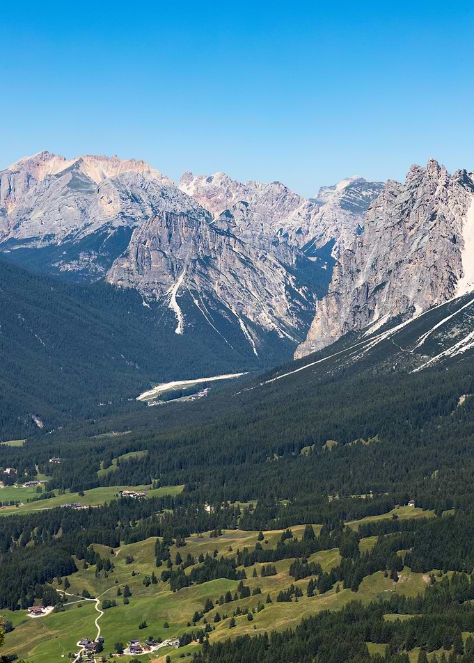 Dolomites near Cortina