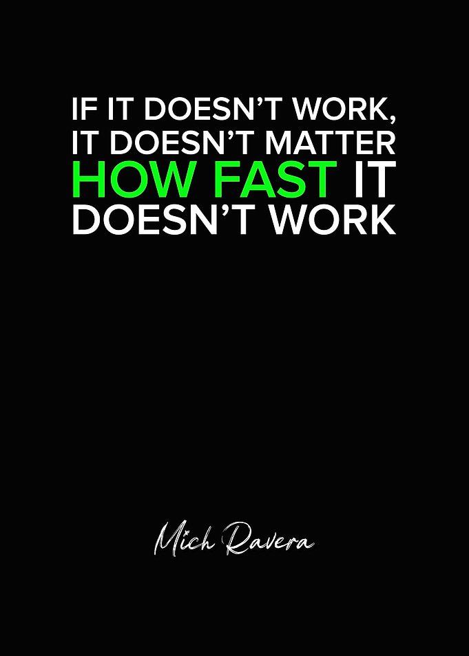 Mich Ravera Quote