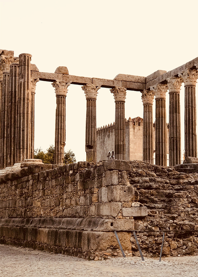 ruins pillar