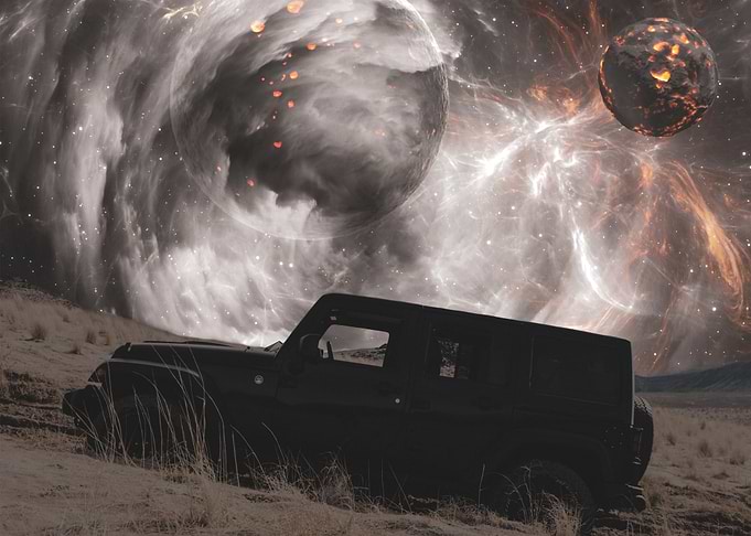 surreal traveller