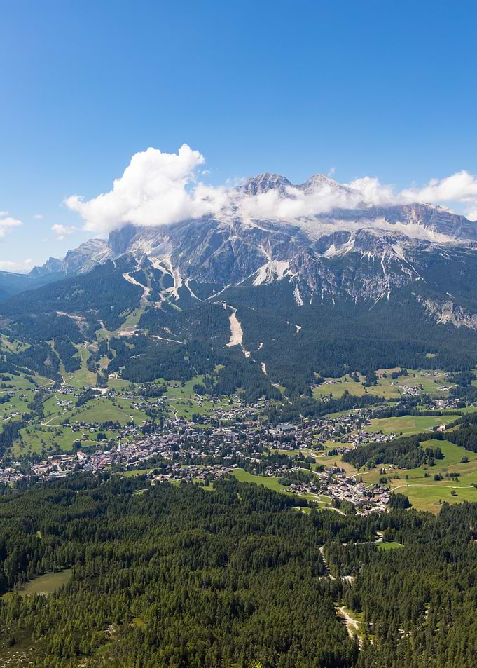 Dolomites near Cortina